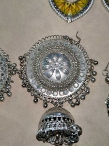 Boho Silver Tone Earring Bundle
