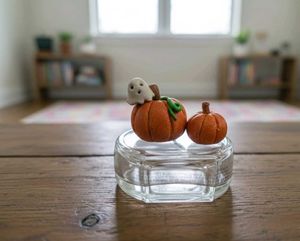 Miniature Clay Pumpkin 🎃👻