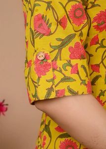 Floral Print Kurta with Pants