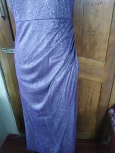 Purple Shimmery Dress