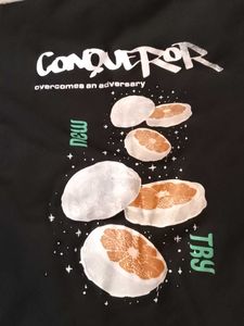 Conqueror Graphic Tee - Classic Black
