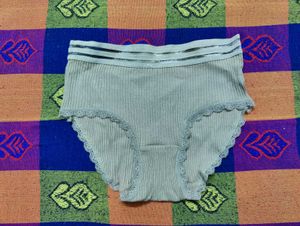 Ribbed olive panty