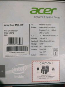Acer Laptop Cum Tab