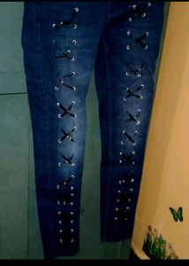 Top, Jeans And Footwear All In One