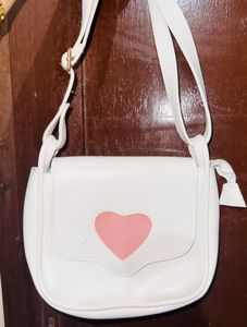 Blush Love on My Shoulder the milky white heartb