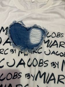 Marc Jacobs Denim Heart Sweatshirt