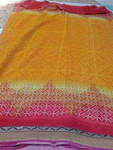 Lace Border Saare