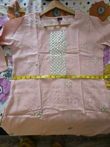 New Unused Peach Color Beautiful Suit Set