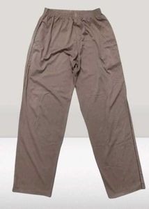 Hot Line Solid Brown Men Track Pants