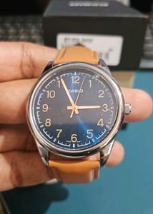 Original CASIO MTP-V005L with Leather Strap