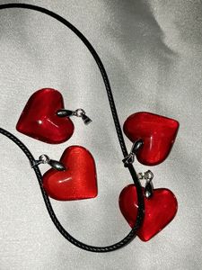 Big Red Heart Pendant