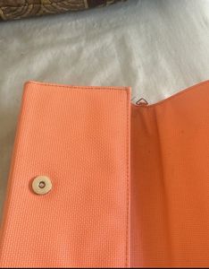 2 Combo Purses- New Sky Blue Sling+ Peach Clutch