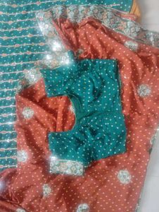 Elegant Indian Saree with Blouse