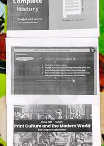 Class 10th History Notes By Digraj Sir