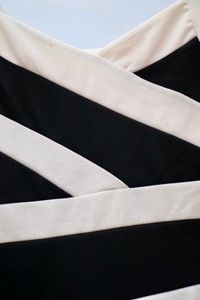 Chic Black &amp; White Dress