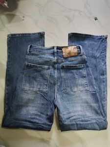 Vintage wide Leg Denim Jeans