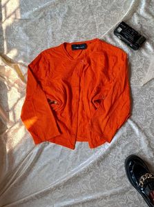 Coral Cardigan