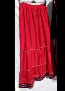 New Embroidered Rayon Sharara Suite With Dupatta