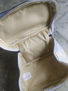 Colorbar Fish Scale Silver Vanity Bag Brand New