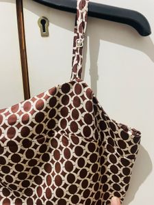 Brown Strap Top🤎