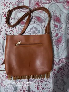 Brown One Side Hanging Perce