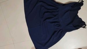 A Blue Mini Dress