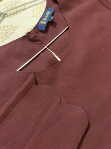 Dark Maroon Top