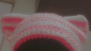 Crochet Cat Ear Beanie