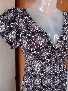 Patterned Mini Dress