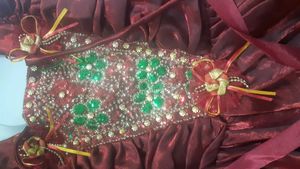 Maroon Party Dress