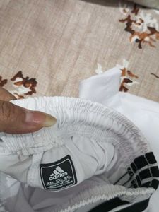 Adidas White Track Pants