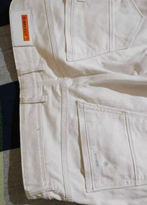 Flu White Jeans