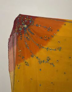 New Fab India Yellow Saree