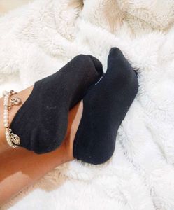 Cute Black Ankle Socks