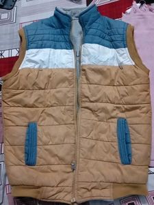 Men Padded Sleeveless Jacket