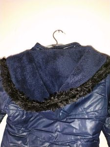 Unisex Blue Puffer Jacket