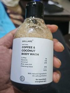 Brillare Natural Coffee And Coconut Body Wash