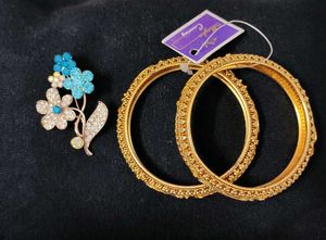 Golden Guarantee Big Kada Bangle