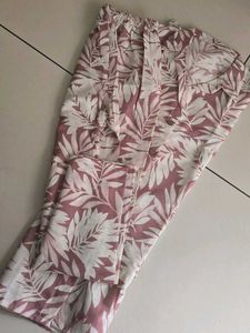 Leaf Print Plazzo Set
