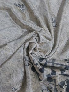 Vintage Floral Print Fabric