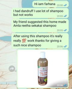 Home Made AMLA REETHA SEKAKAI Shampoo