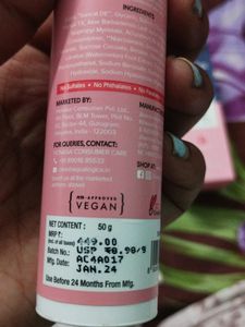 Niacinamide  Sunscreen