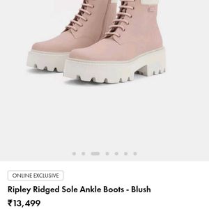 Pink Heel Boots