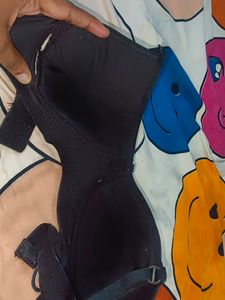 Black padded Bra