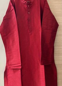 Maroon Kurta