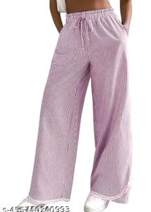 Lilac Wide Leg Pants