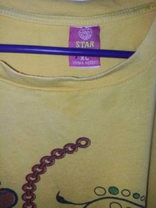 Yellow Graphic T-Shirt
