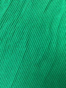 Green Ribbed Tank Top