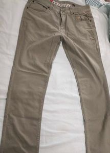Khaki Casual Pants