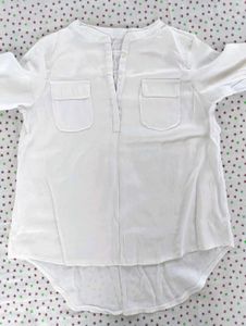 White Tunic Top